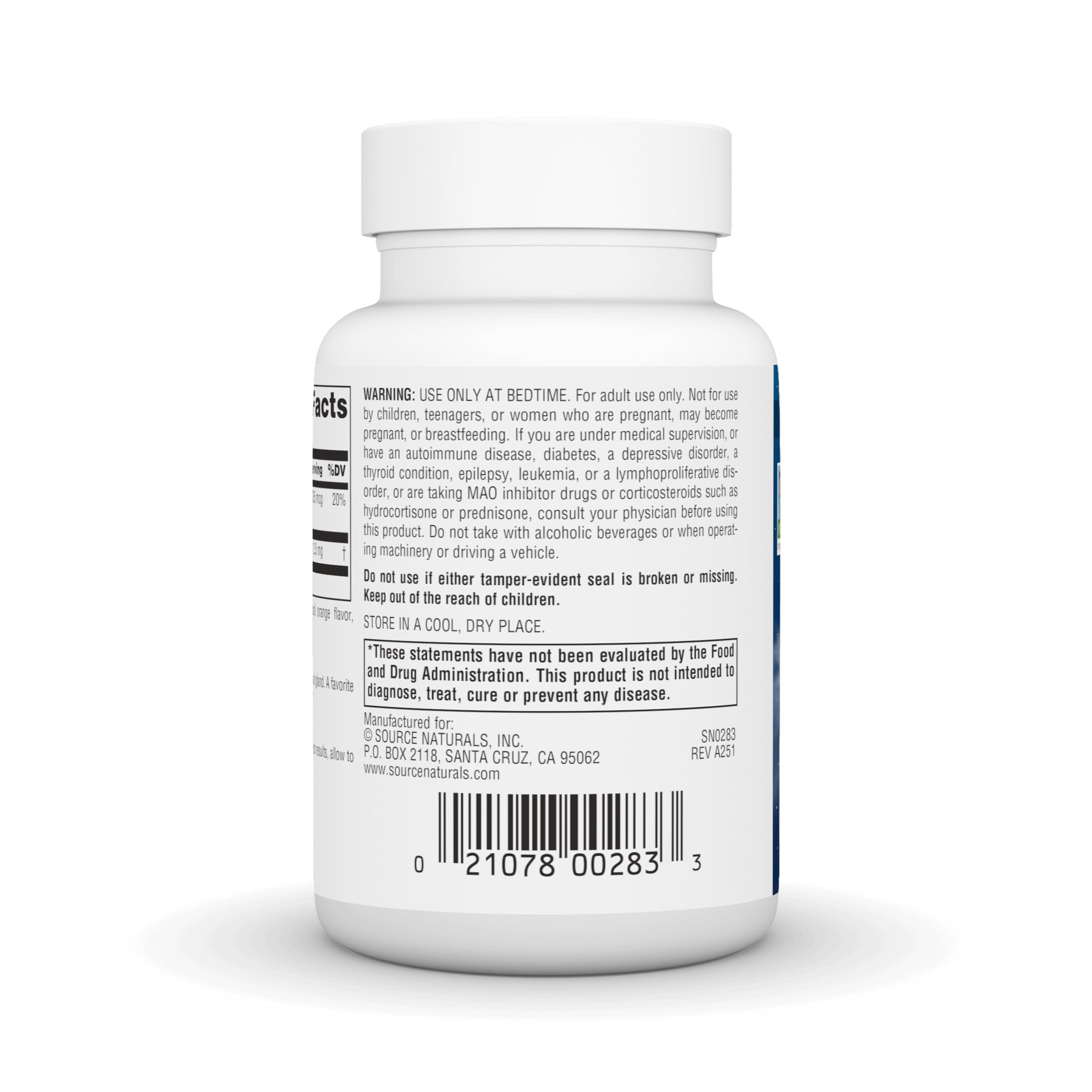 Source Naturals Melatonin 2.5 mg Lozenges with Vitamin B-6