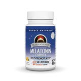 Source Naturals Melatonin Complex 50 lozenges front view packaging