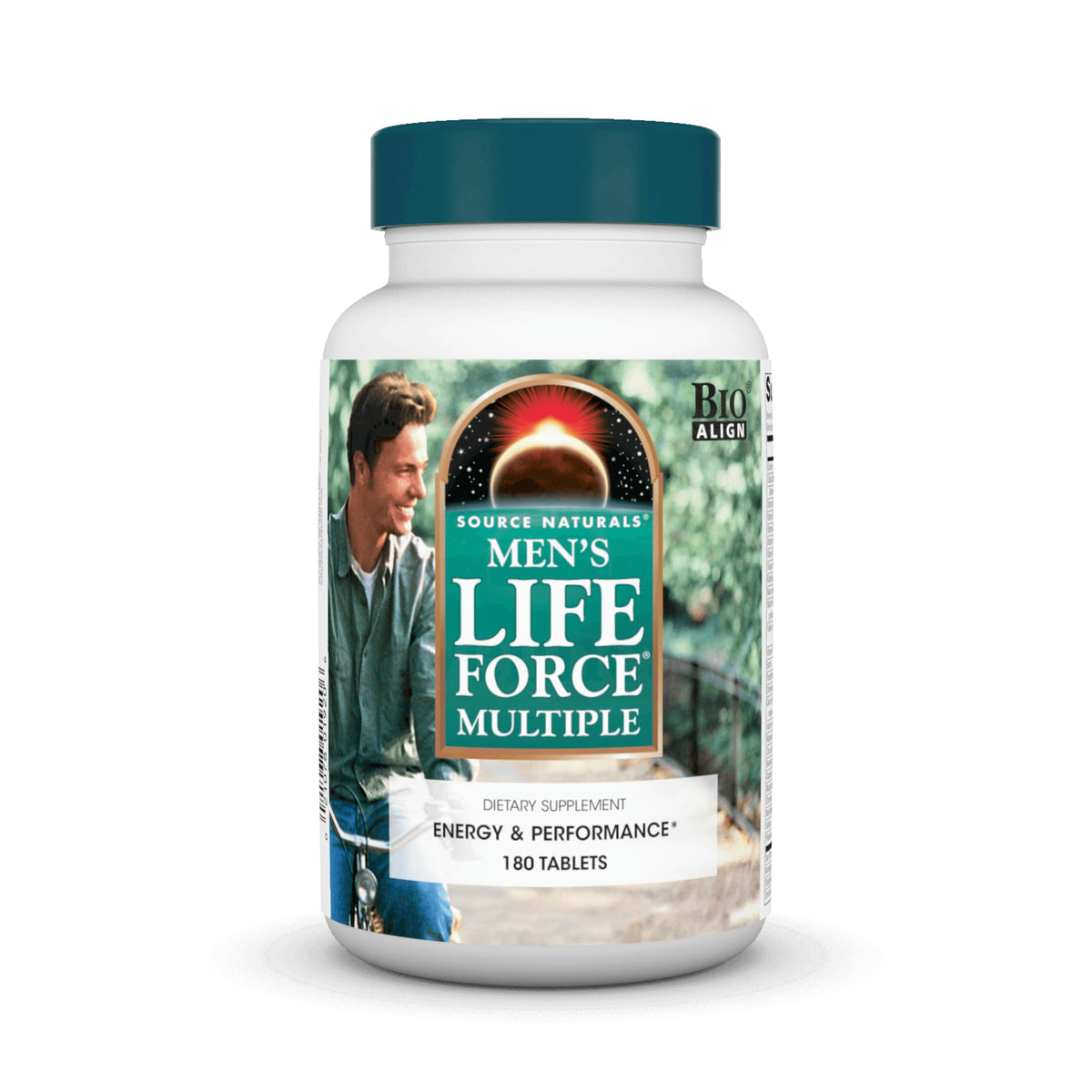 Source Naturals Men's Life Force 90 Tablets front view