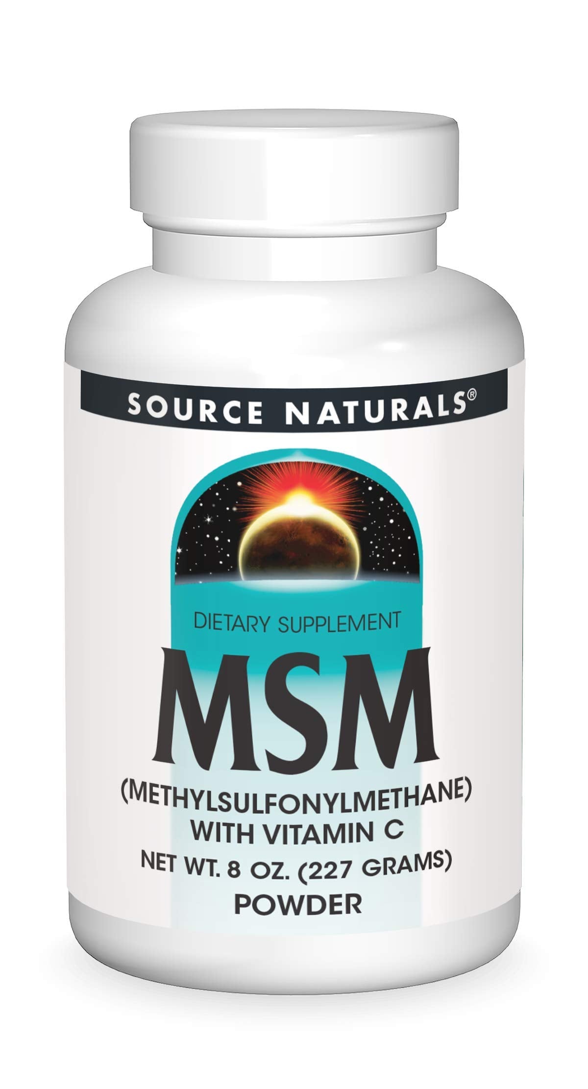 Source Naturals MSM Powder 17g front view