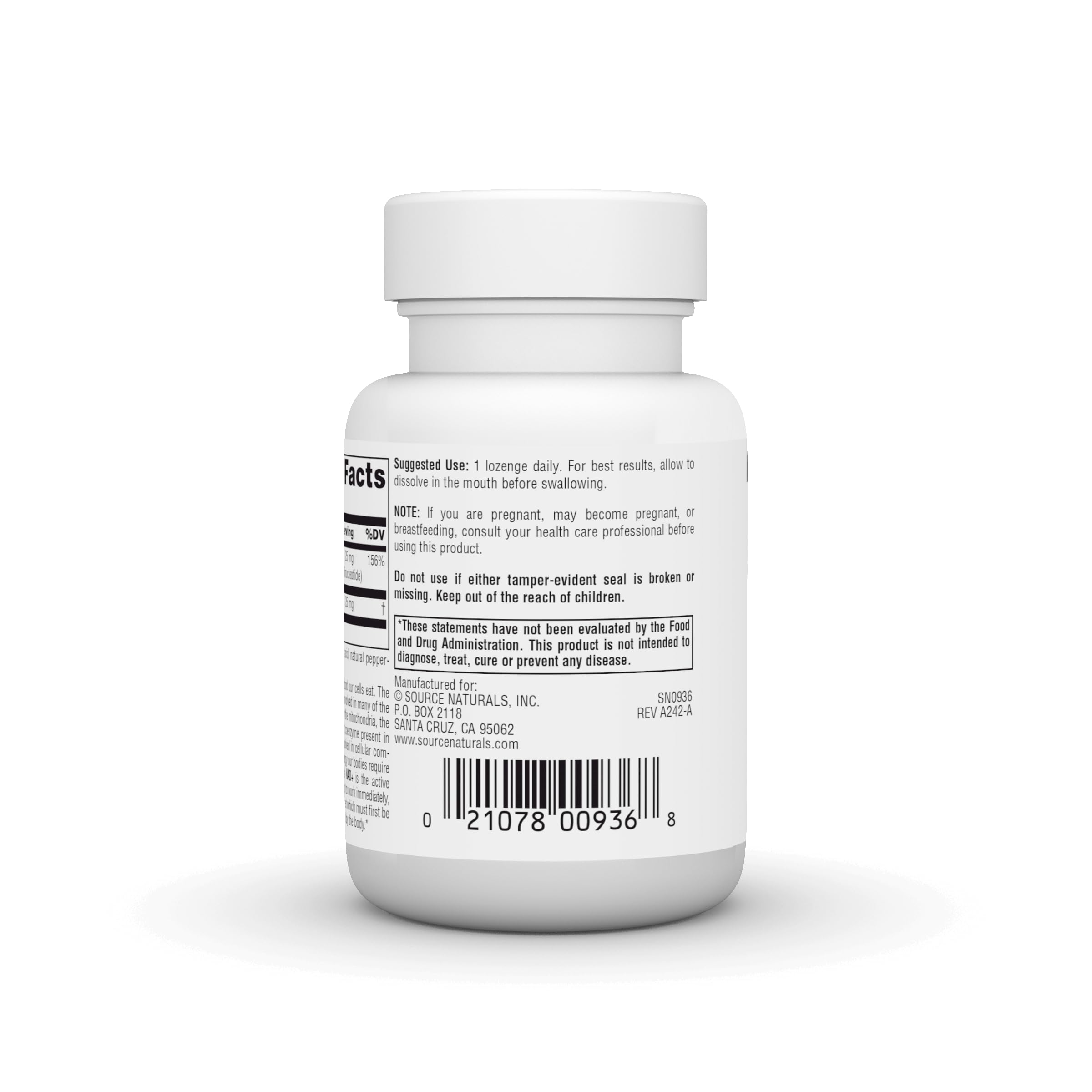 Source Naturals Niacin B-3 supplement packaging