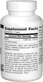Source Naturals Niacinamide Vitamin B-3 408g supplement side view