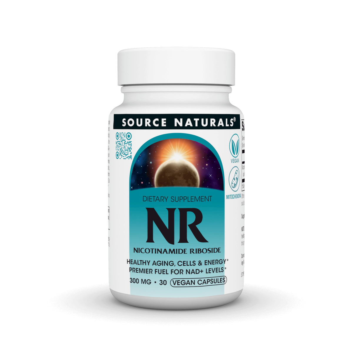 Source Naturals Nicotinamide Riboside 32g front view