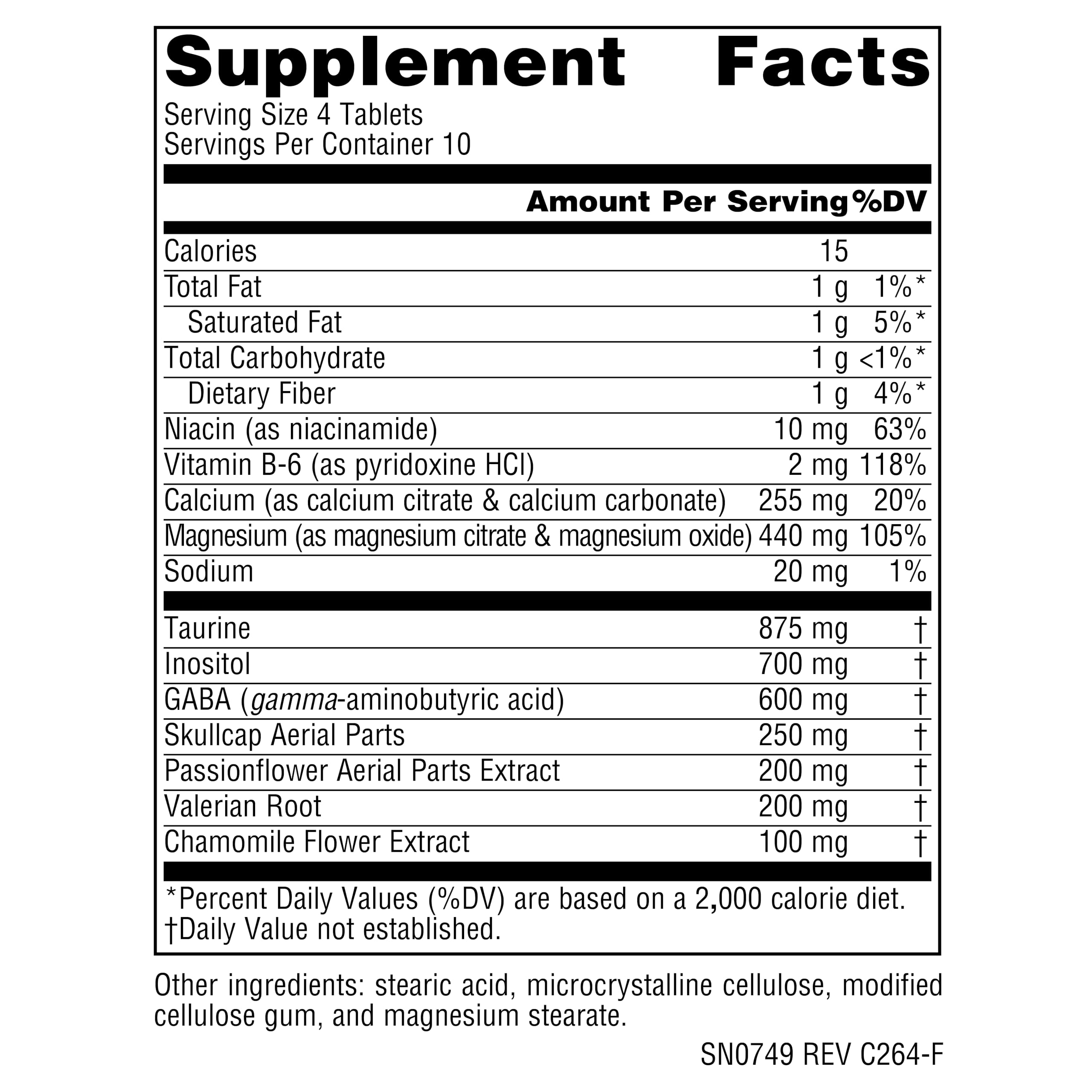 Source Naturals NutraSleep bottle side view
