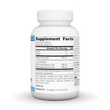 Source Naturals Omega-3 Algal Oil Softgels back view with ingredient list