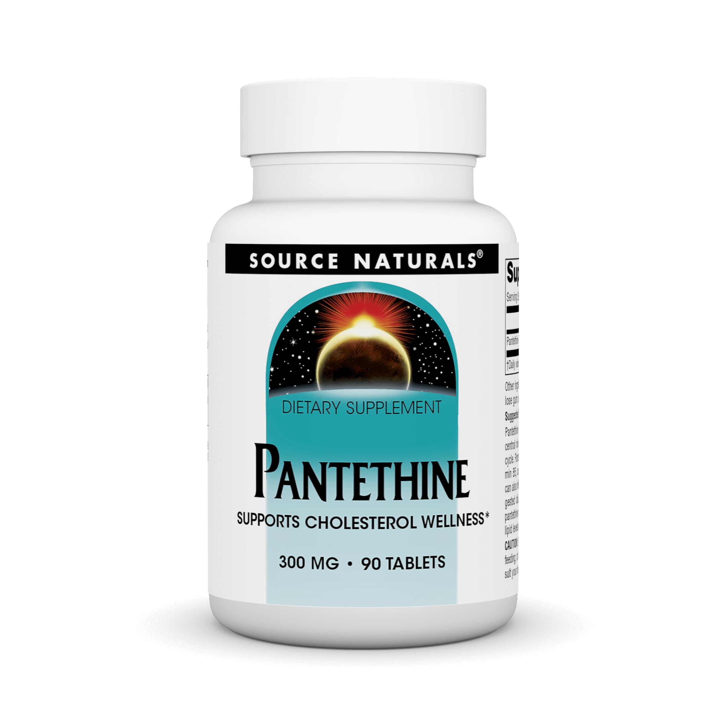 Source Naturals Pantethine 68g front view of packaging
