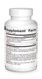 Source Naturals Phosphatidylserine softgels back label with nutritional information