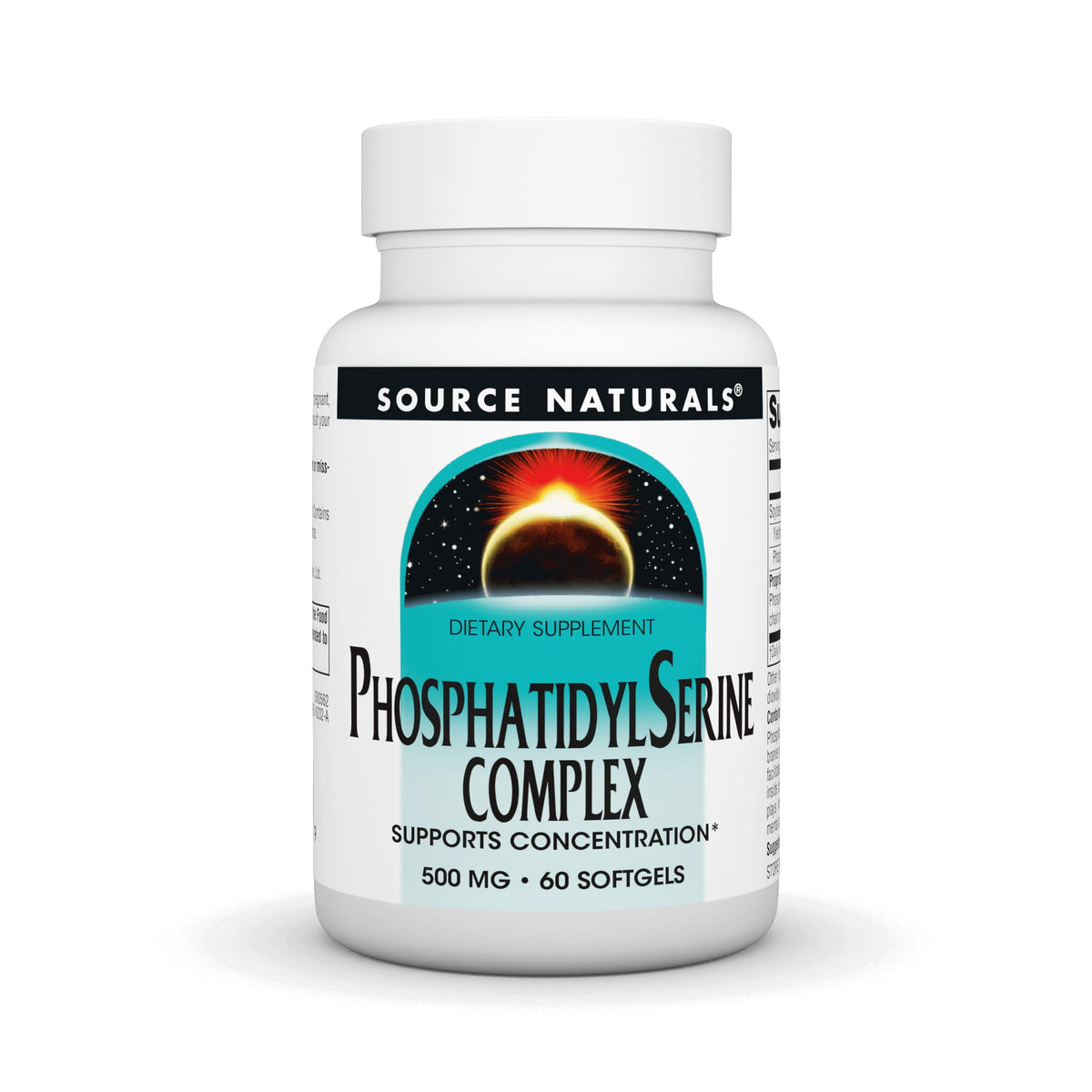 Source Naturals Phosphatidylserine Softgels front view