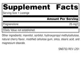 Source Naturals Pregnenolone Lozenge 50mg packaging
