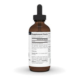 Source Naturals Quercetin NutraDrops 113g back view with ingredients