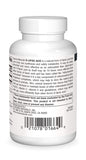 Source Naturals R-Lipoic Acid 60 Tablets side view