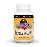 Source Naturals Resveratrol Supplement 132g front view
