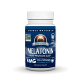 Source Naturals Sleep Science Melatonin 5 mg 200 Vegan Lozenges front view