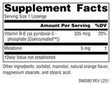 Source Naturals Sleep Science Melatonin 5mg lozenges packaging