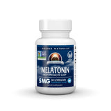 Source Naturals Sleep Science Melatonin 5mg vegan lozenges front view