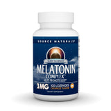 Source Naturals Sleep Science Melatonin Complex 3 mg Lozenges front view