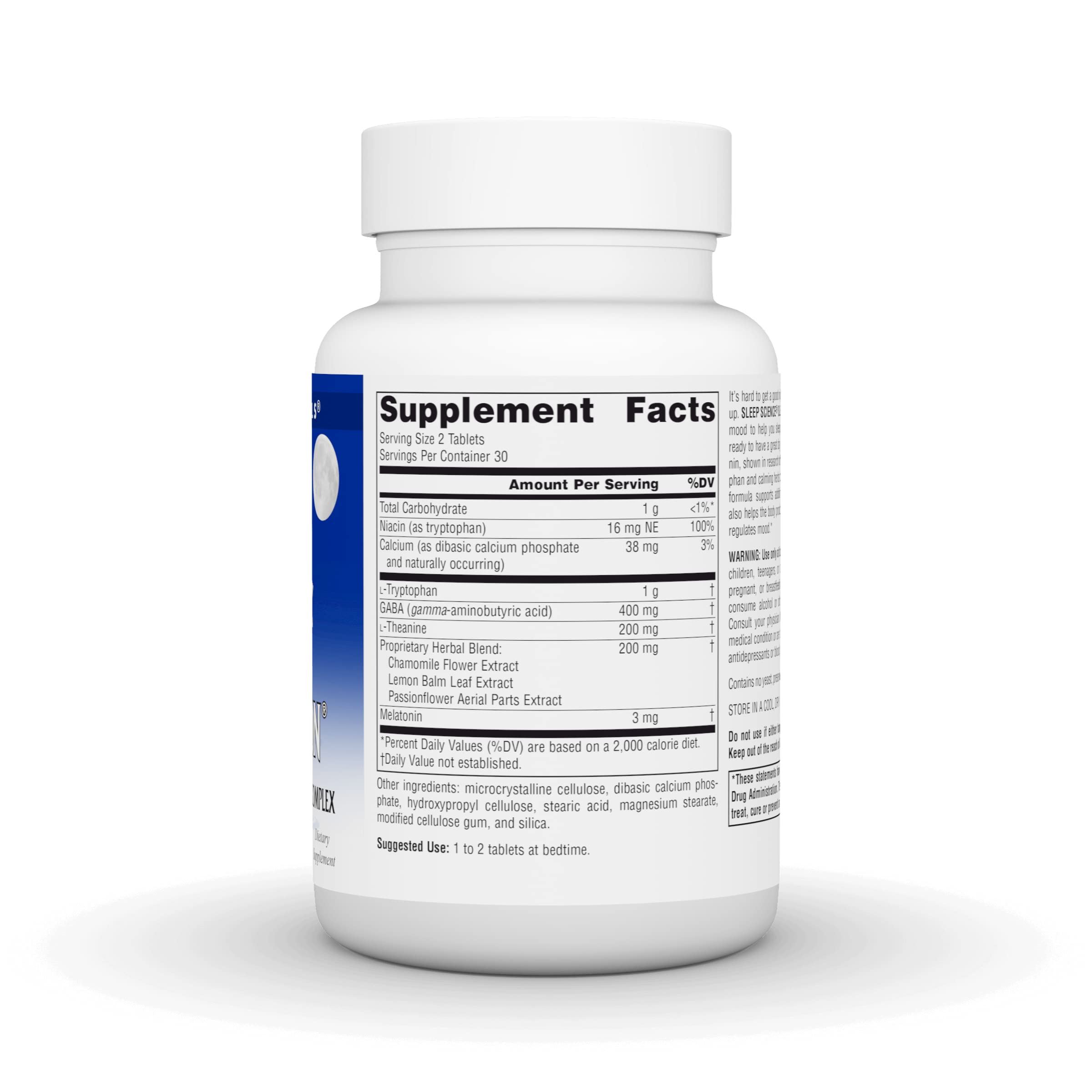 Source Naturals Sleep Supplement Tablets packaging