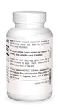 Source Naturals Taurine 1000mg capsules side view