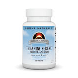Source Naturals Theanine Serene L-Theanine 60 Tablets front view