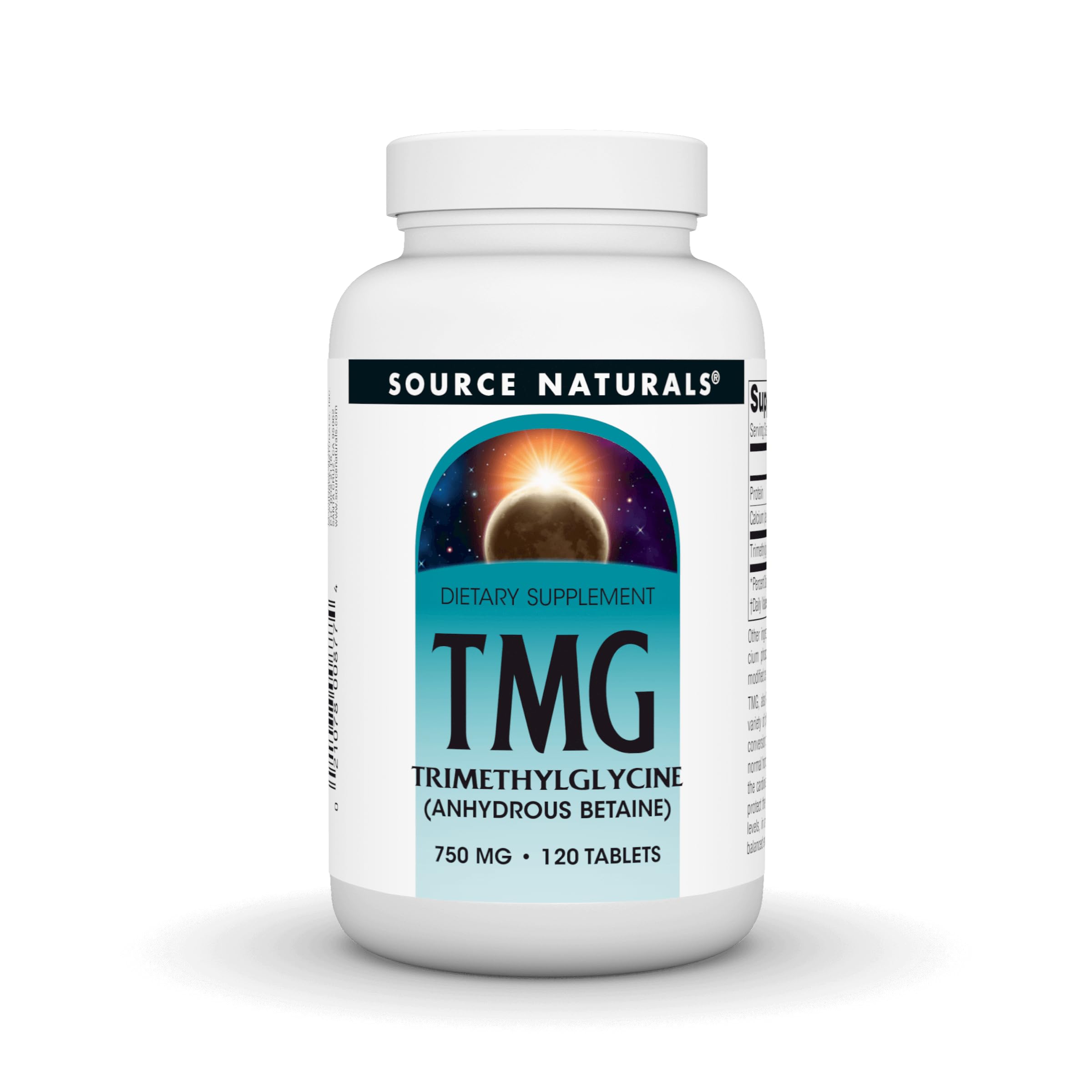 Source Naturals Trimethylglycine (TMG) 177g front view