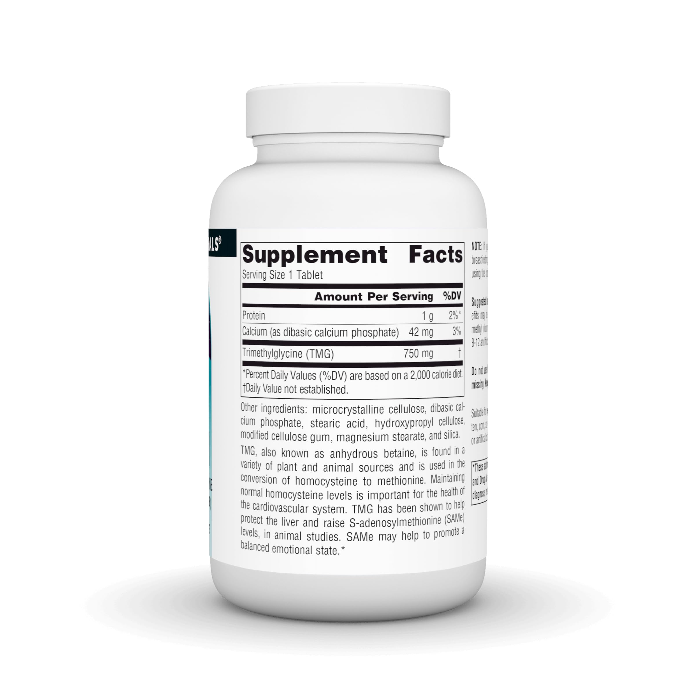 Source Naturals Trimethylglycine (TMG) 177g packaging