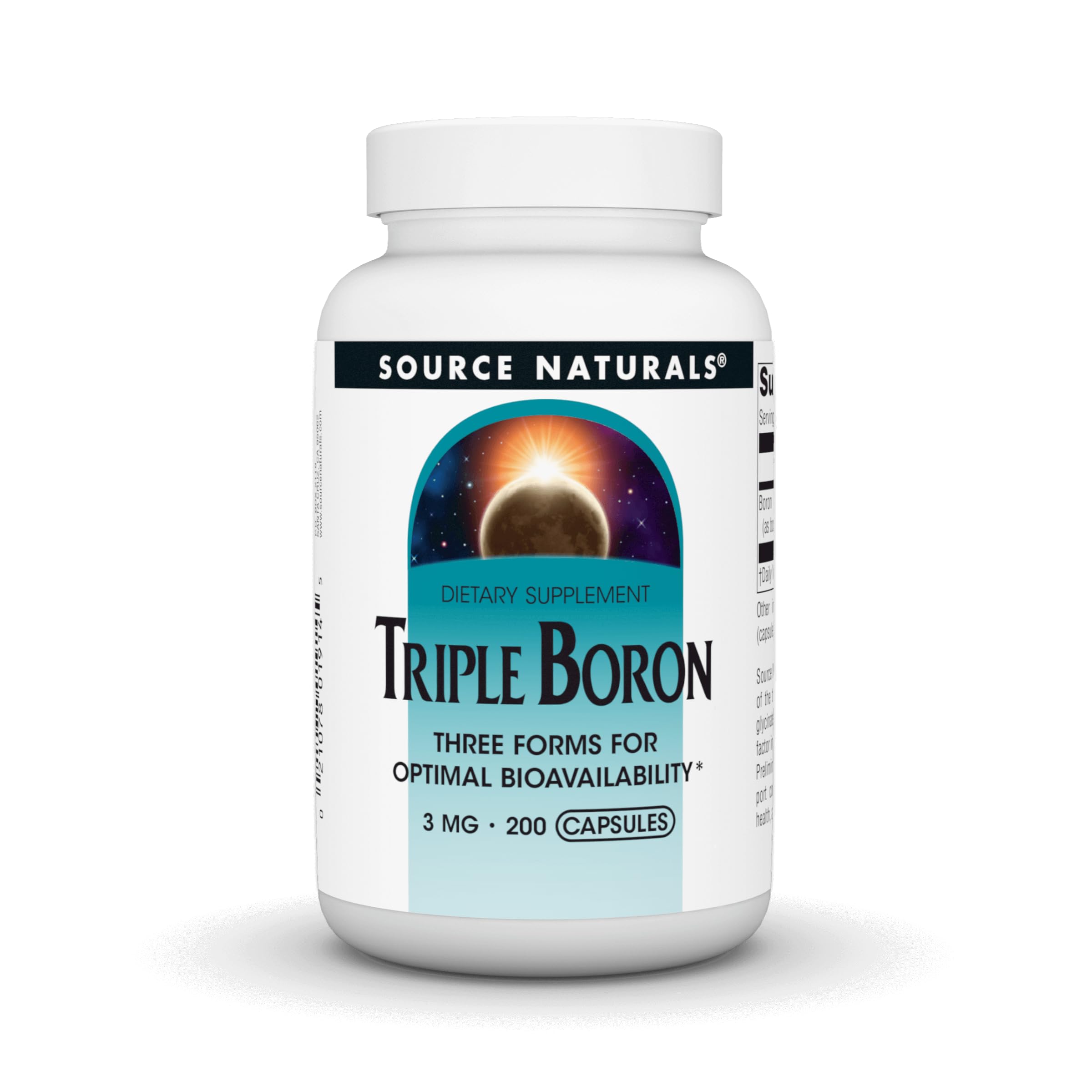 Source Naturals Triple Boron 109g front view