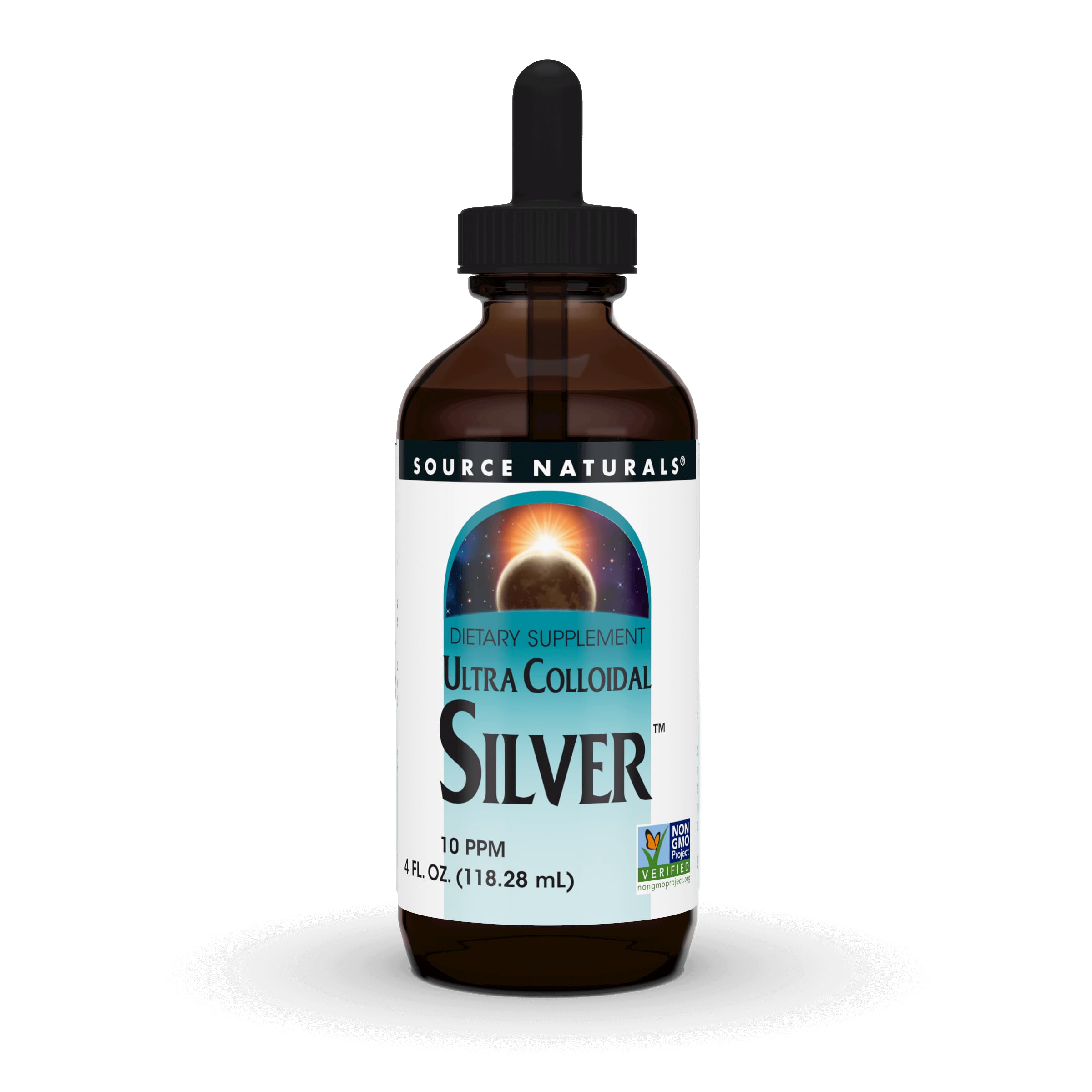 Source Naturals Ultra Colloidal Silver 231g front view