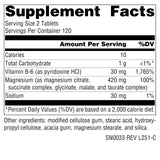 Source Naturals ULTRA-MAG Magnesium Supplement side view