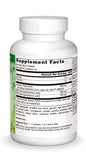 Source Naturals Vegan Omega-3 Softgels back view with ingredient list