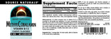 Source Naturals Vitamin B-12 Methylcobalamin 32g Lozenge close-up of lozenge