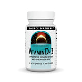 Source Naturals Vitamin D-3 1000 IU Tablets front view