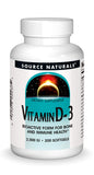Source Naturals Vitamin D-3 Softgels front view packaging
