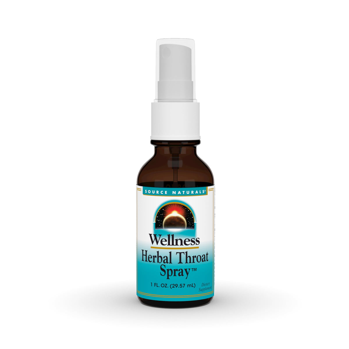 Source Naturals Wellness Herbal Throat Spray front view