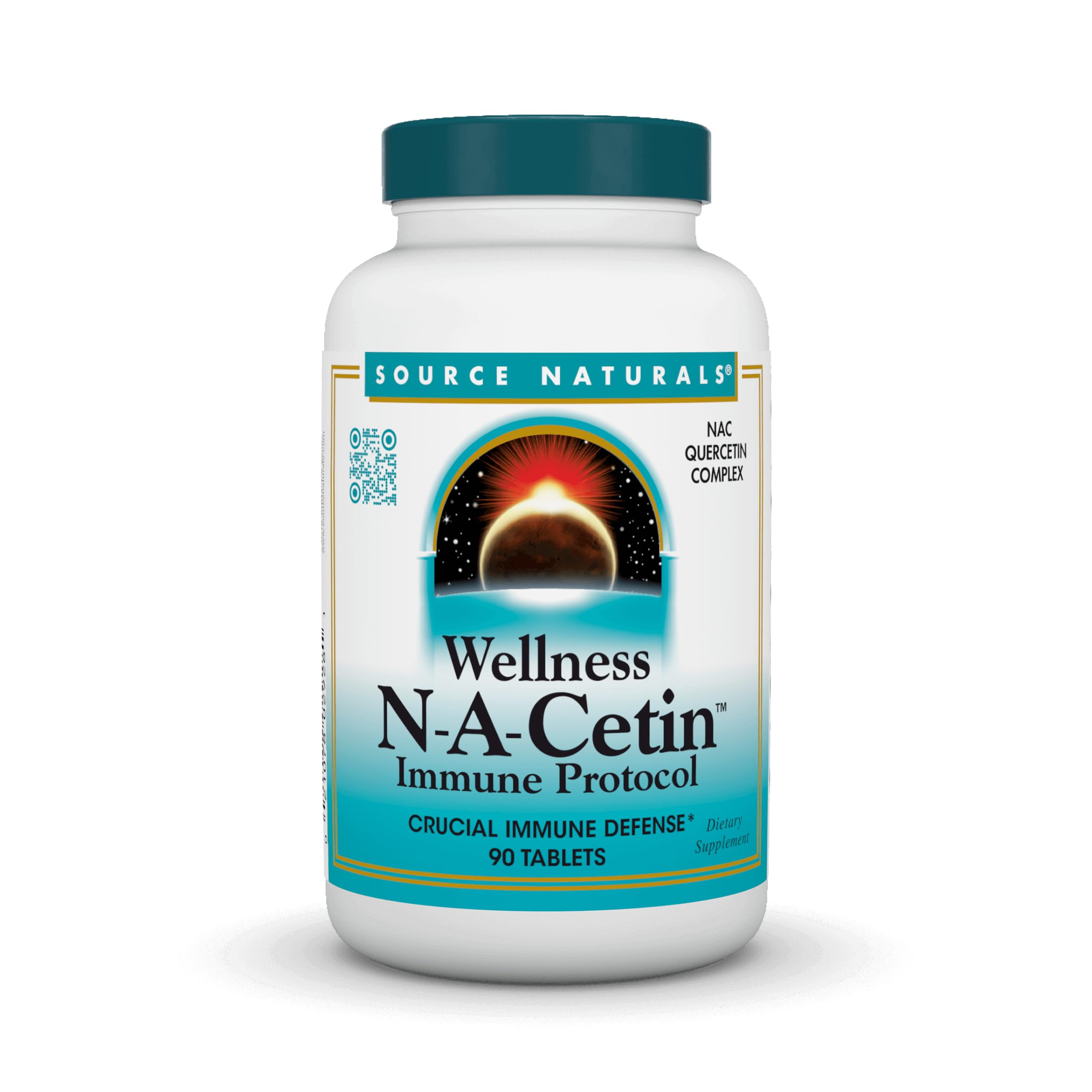 Source Naturals Wellness N-A-Cetin daily wellness Protocol bottle front view