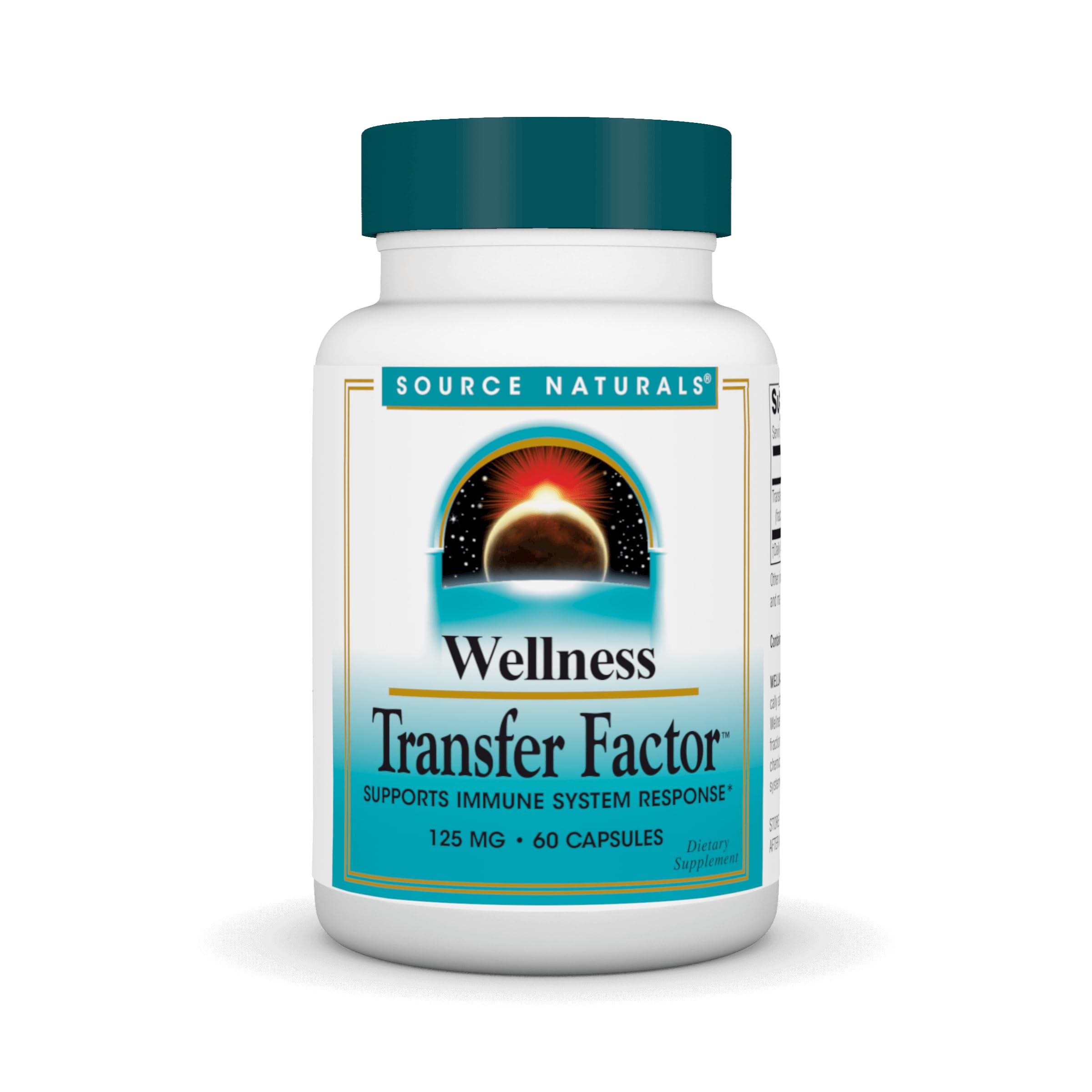 Source Naturals Wellness Transfer Factor capsule bottle front view
