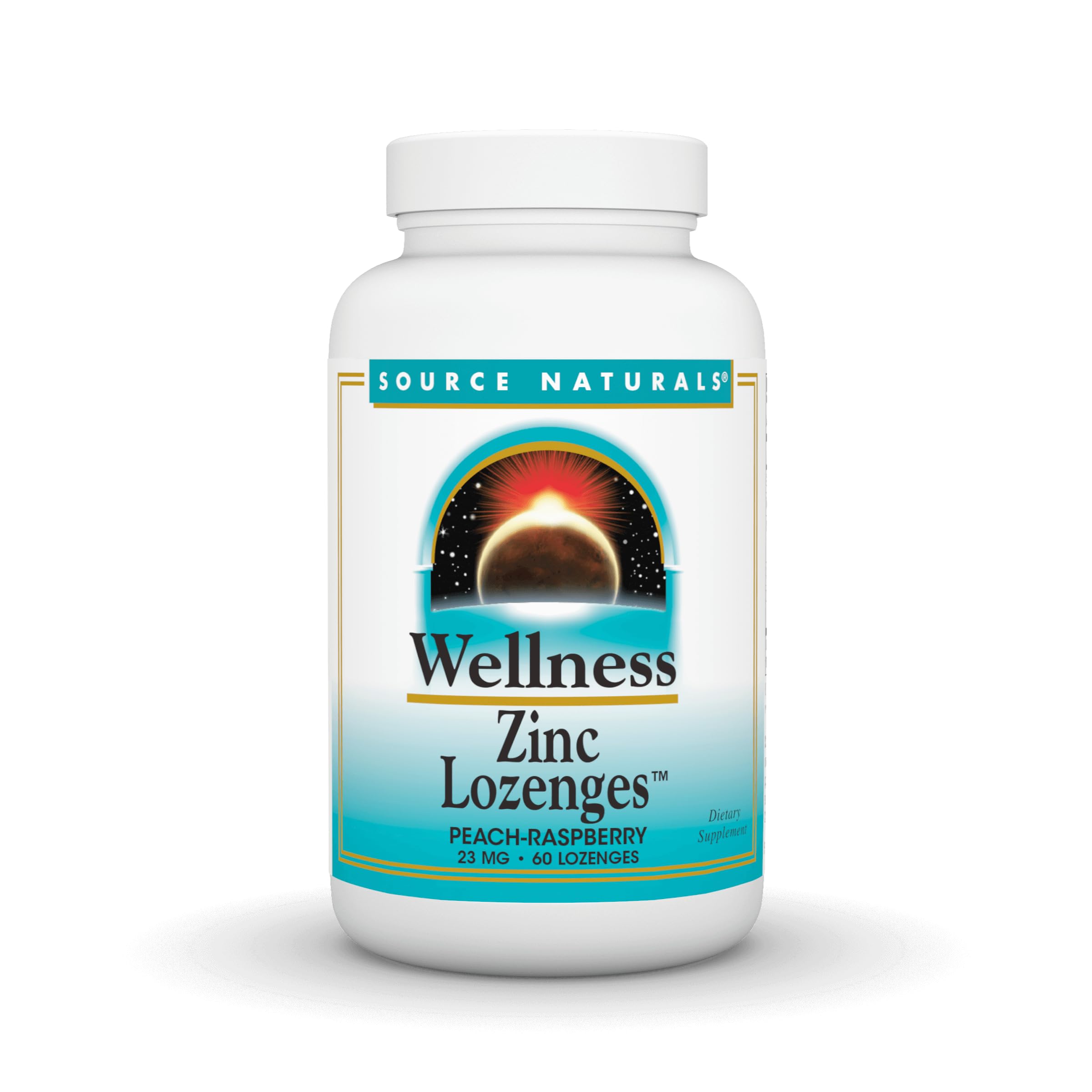 Source Naturals Zinc Lozenges 177g front view