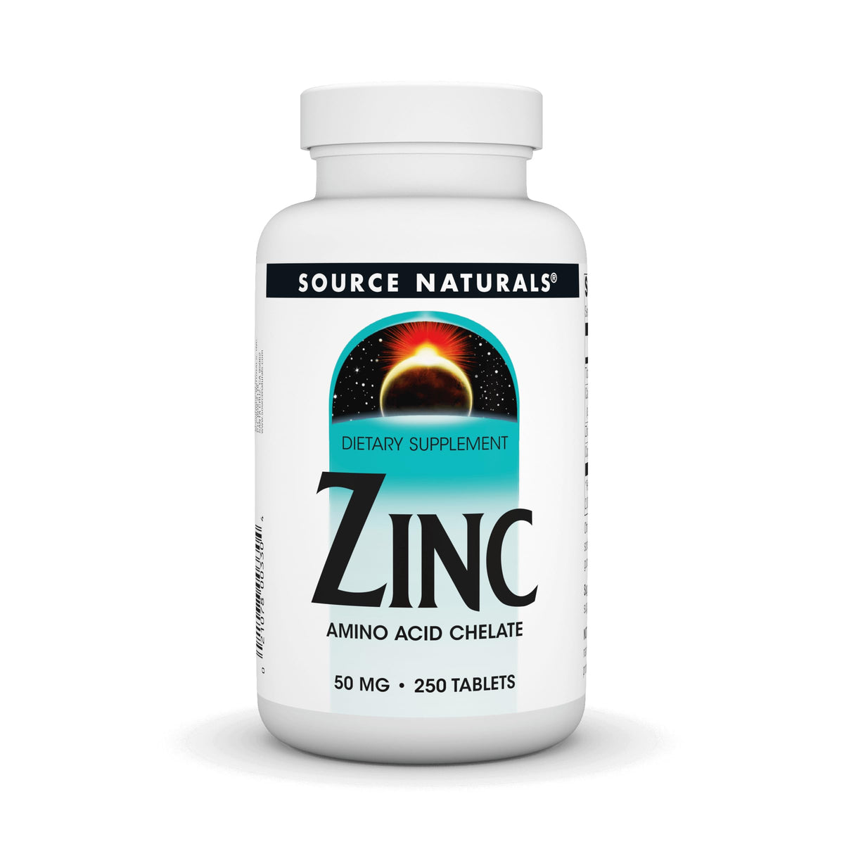 Source Naturals Zinc Supplement 45g front view