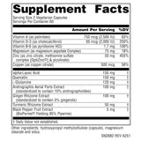 Source Naturals ZincMunity packaging with nutritional information