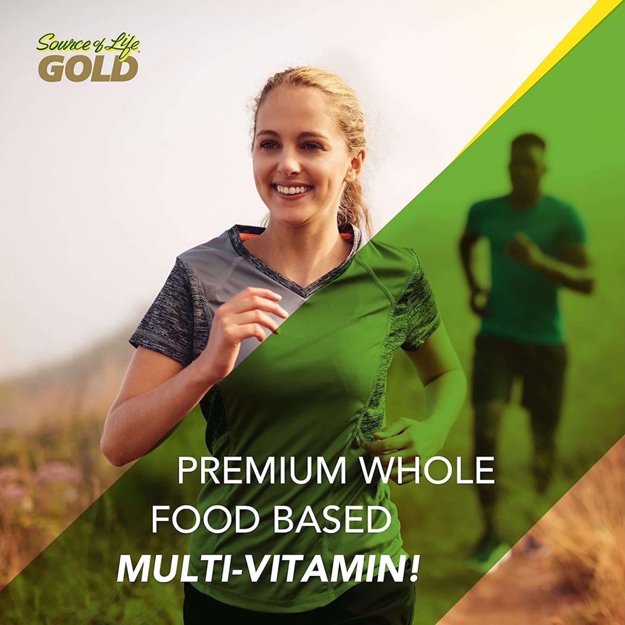 Source of Life GOLD multivitamin in lifestyle setting