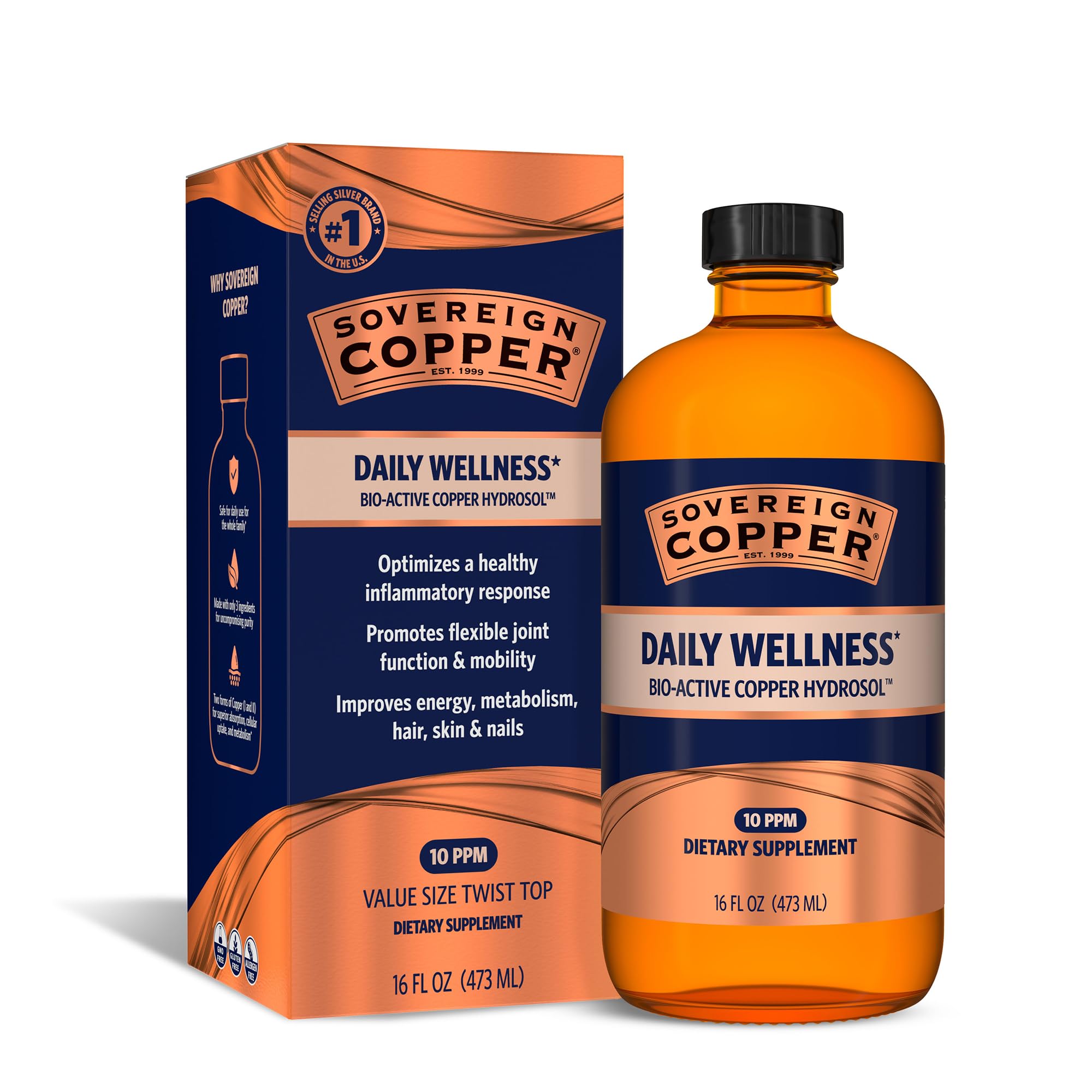 Sovereign Copper Copper Supplement 812g front view