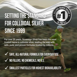 Sovereign Silver Colloidal Silver 10 PPM 454g in a lifestyle setting