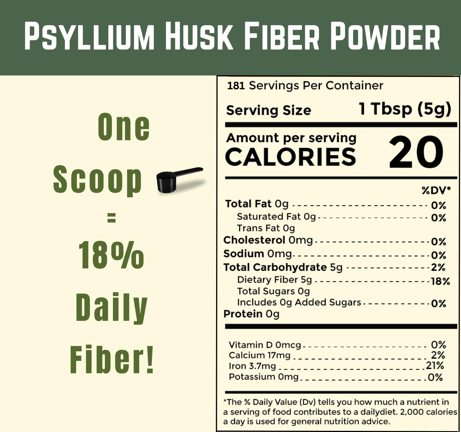 Sownandgrown Psyllium Husk Powder packaging details