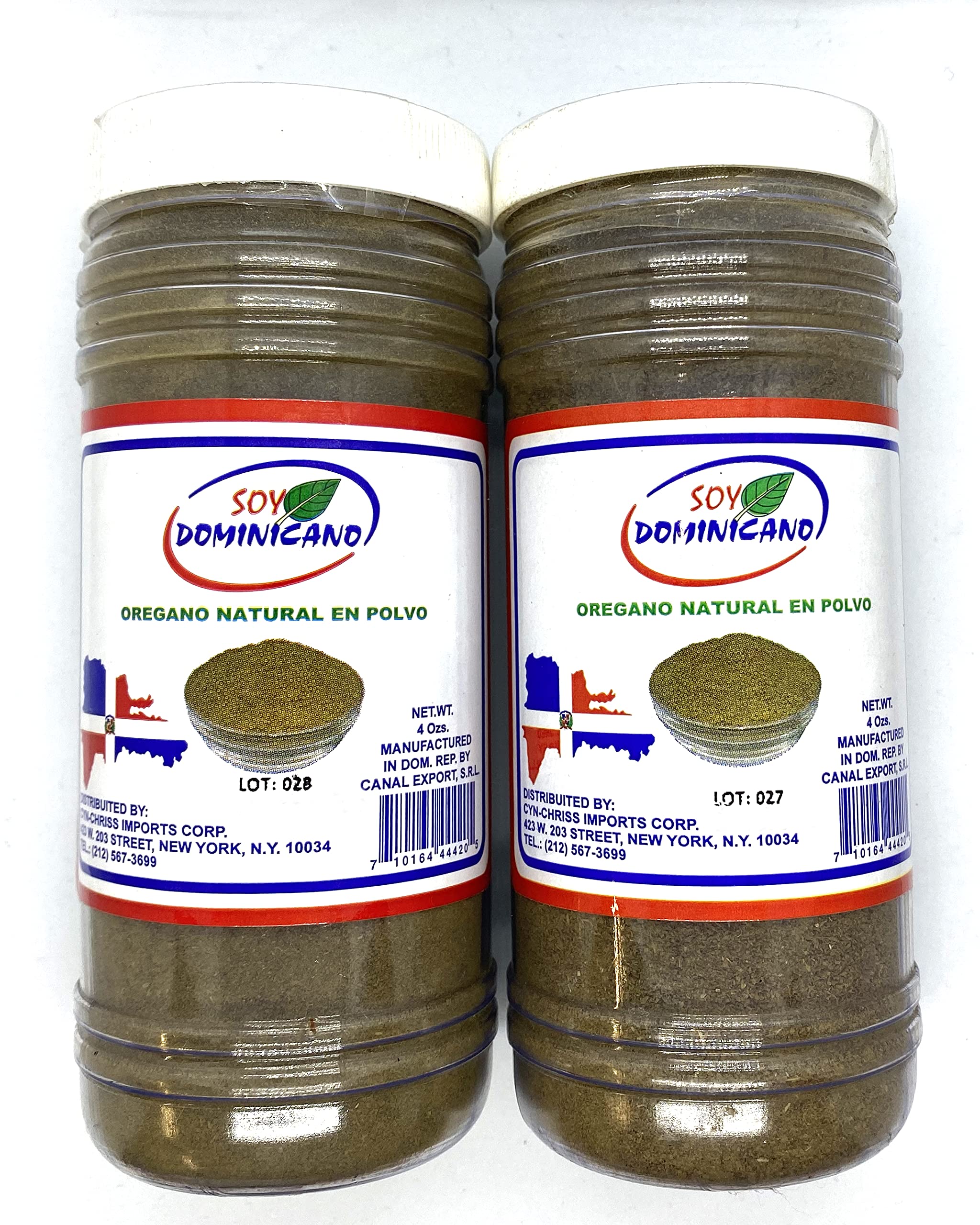 Soy Dominicano Oregano Powder 113g packaging front view