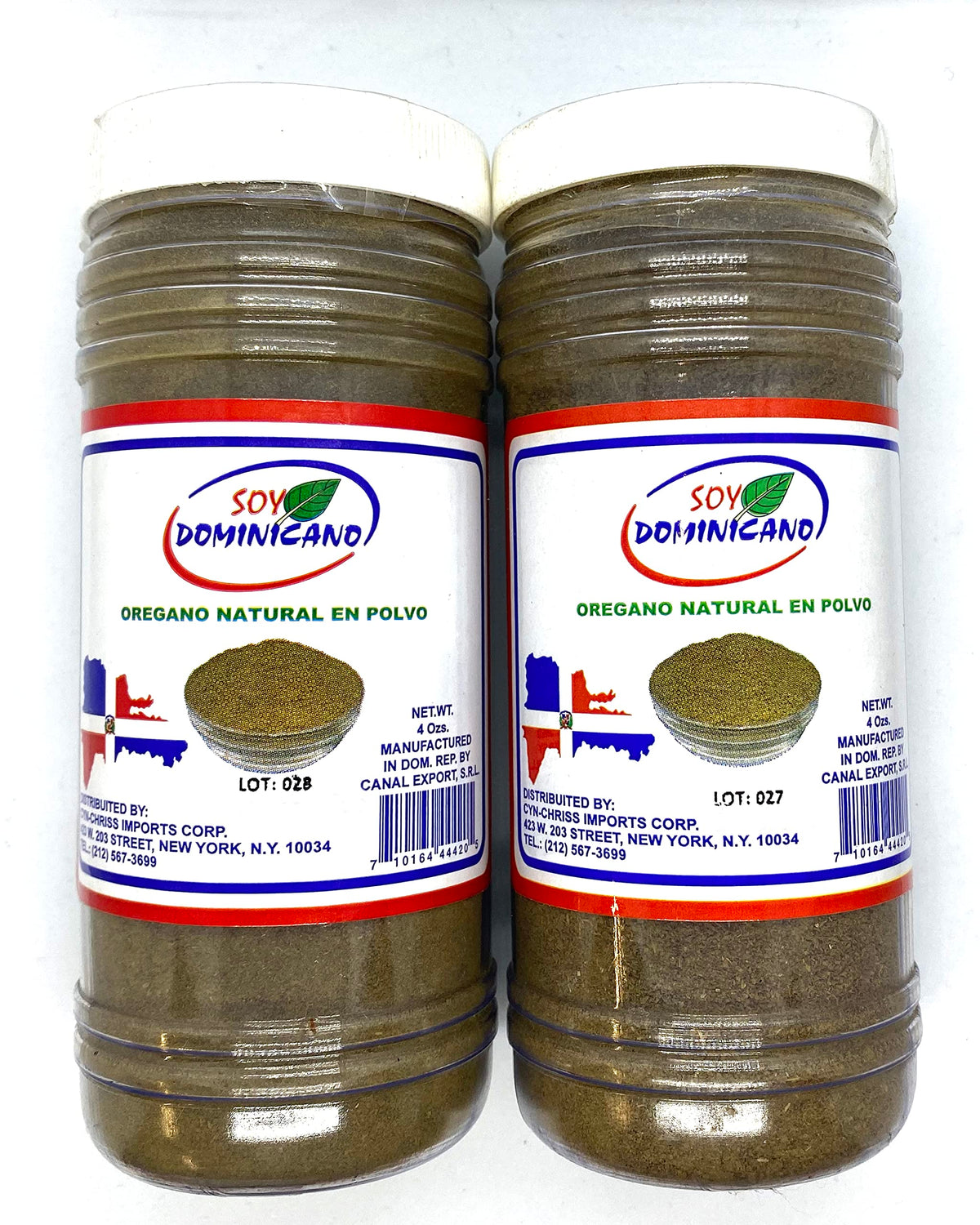 Soy Dominicano Oregano Powder 113g packaging front view