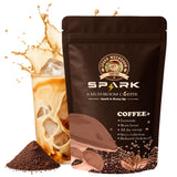 Spark Mushroom Coffee 222g front view with packaging
