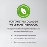 Sparkle Wellness Collagen FORTIBONE 10,000mg pouch side view