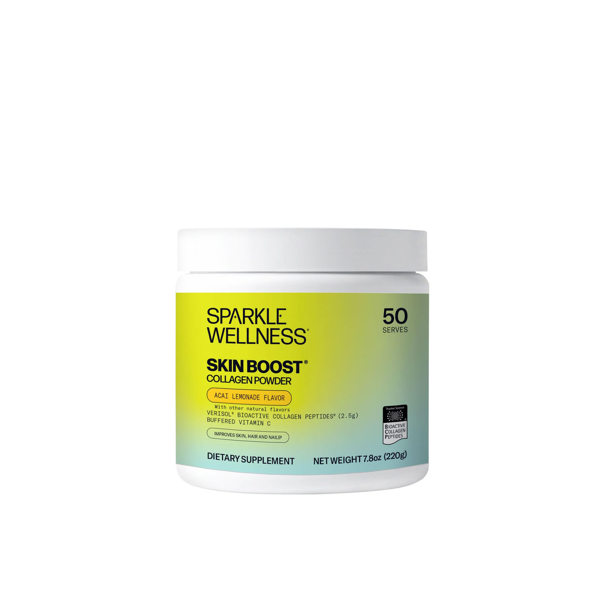 Sparkle Wellness Collagen Powder 240g front view