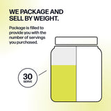 Sparkle Wellness Collagen Powder nutritional information on packaging