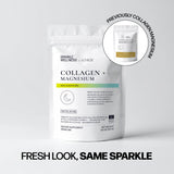 Sparkle Wellness Collagen Supplement side view with packaging details
