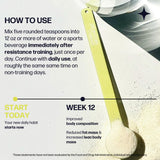 Sparkle Wellness Muscle support Collagen Powder in a kitchen setting